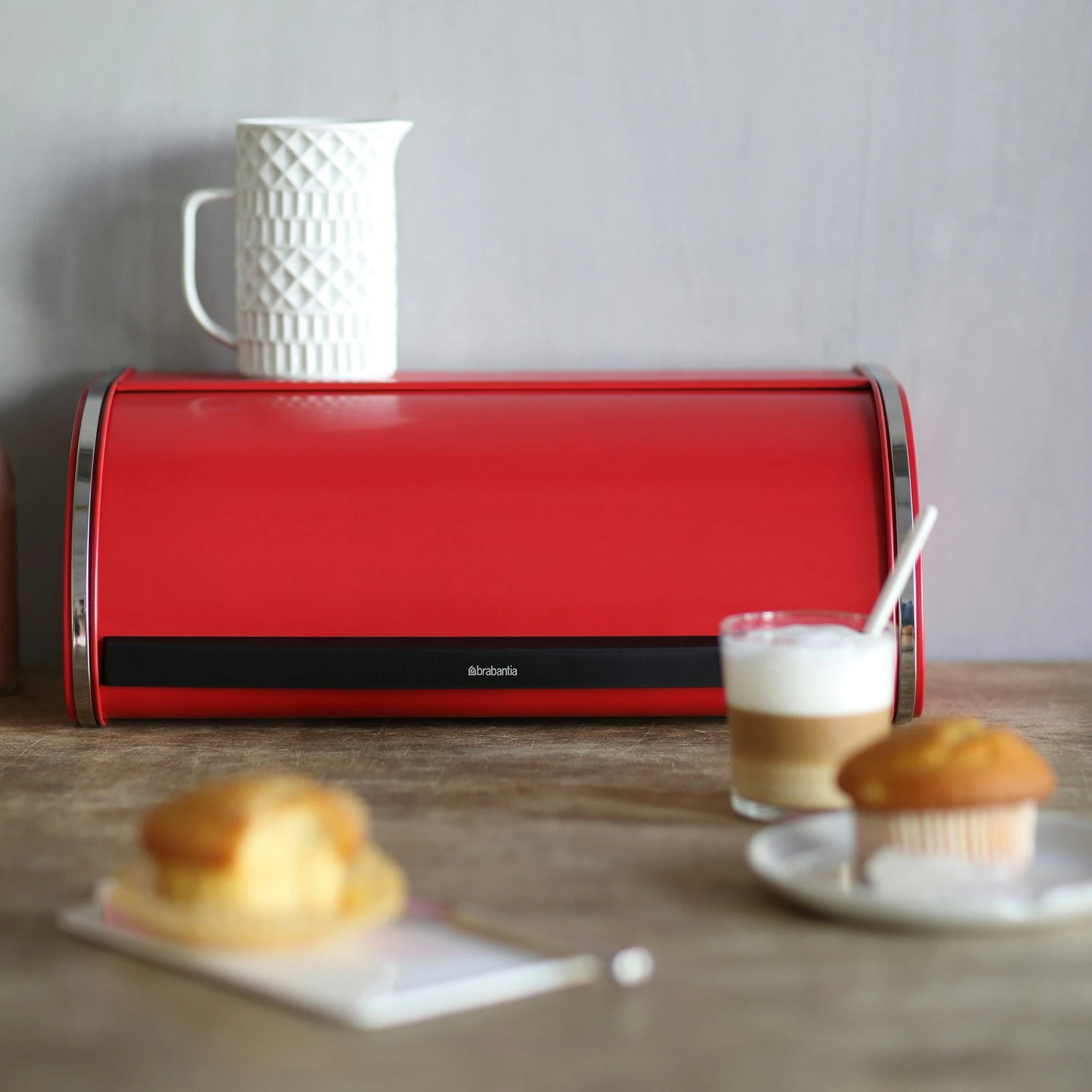 Brabantia Roll Topp Brotbox, Passion Red 4 Brabantia Roll Topp Brotbox, Passion Red – Bild 4