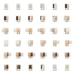 Ray Nachttisch, Eiche / Weiß -Royal Design Angebote Möbel Store department ray bedside table 6