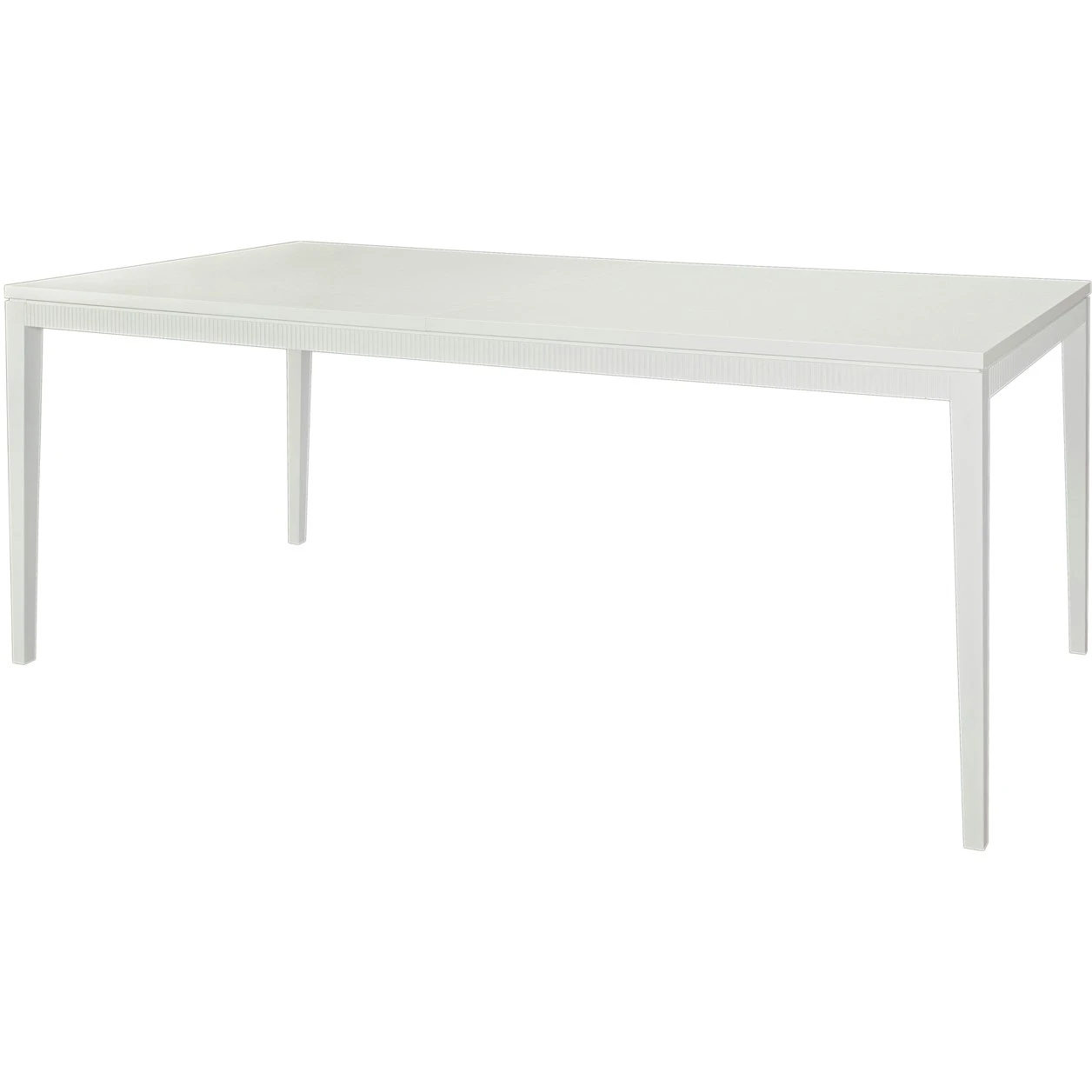 Line Esstisch 200x100x76, Weiß 2 Line Esstisch 200x100x76, Weiß – Bild 2