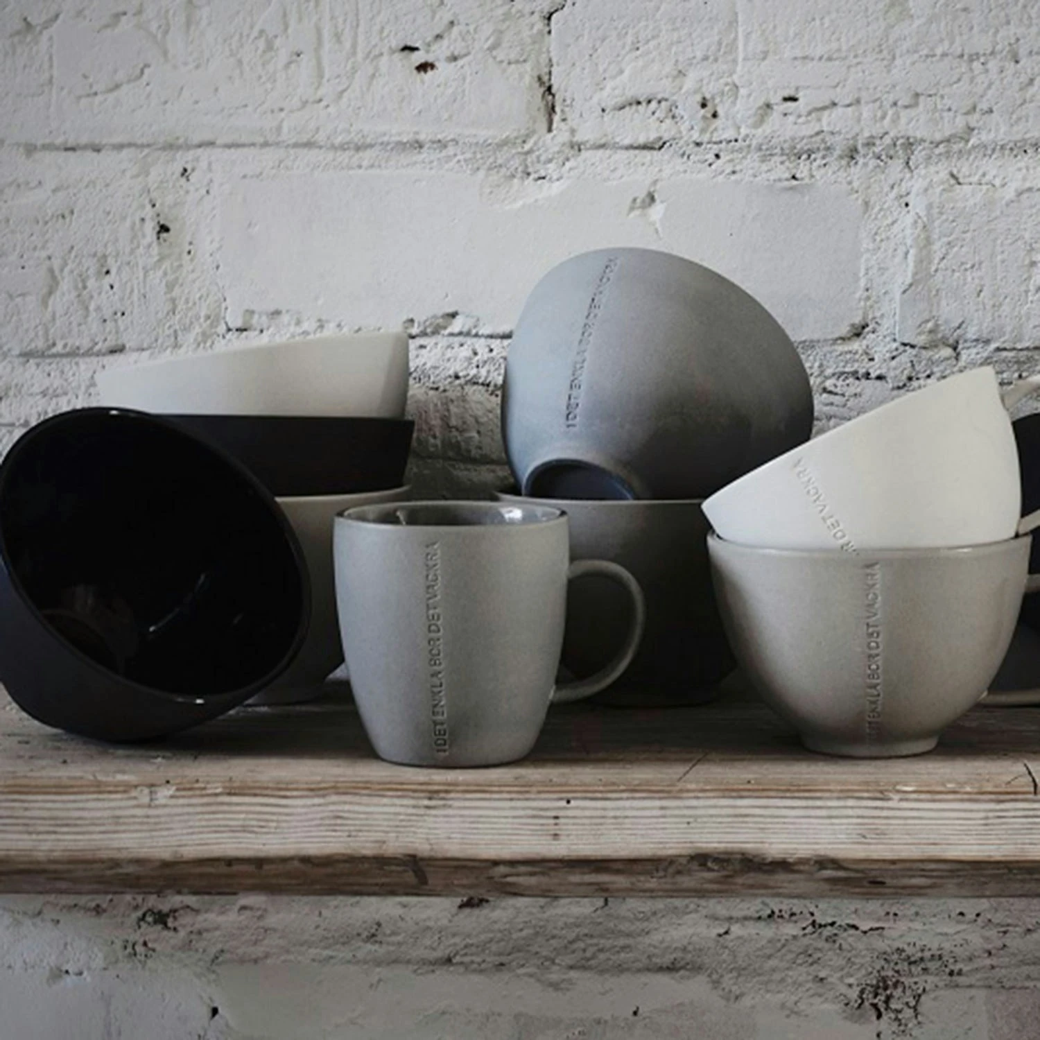 Ernst Zitat Tasse "I Det Enkla", Weiß 2 Ernst Zitat Tasse "I Det Enkla", Weiß – Bild 2