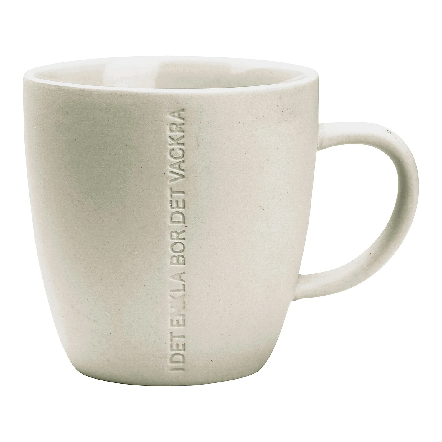 Ernst Zitat Tasse "I Det Enkla", Weiß 1 Ernst Zitat Tasse "I Det Enkla", Weiß