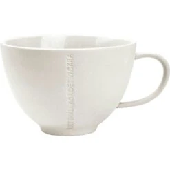 Ernst Zitat Teetasse "I Det Enkla", Naturweiß