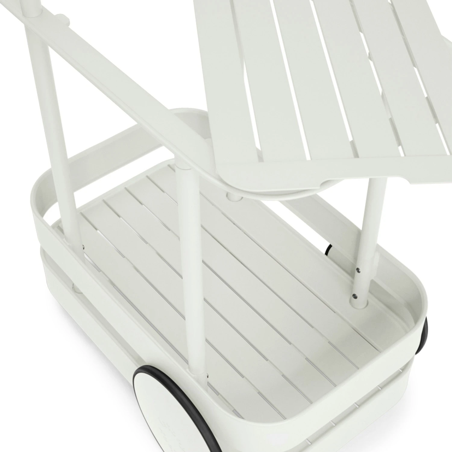 Fatboy Jolly Trolley Servierwagen, Hellgrau 4 Fatboy Jolly Trolley Servierwagen, Hellgrau – Bild 4