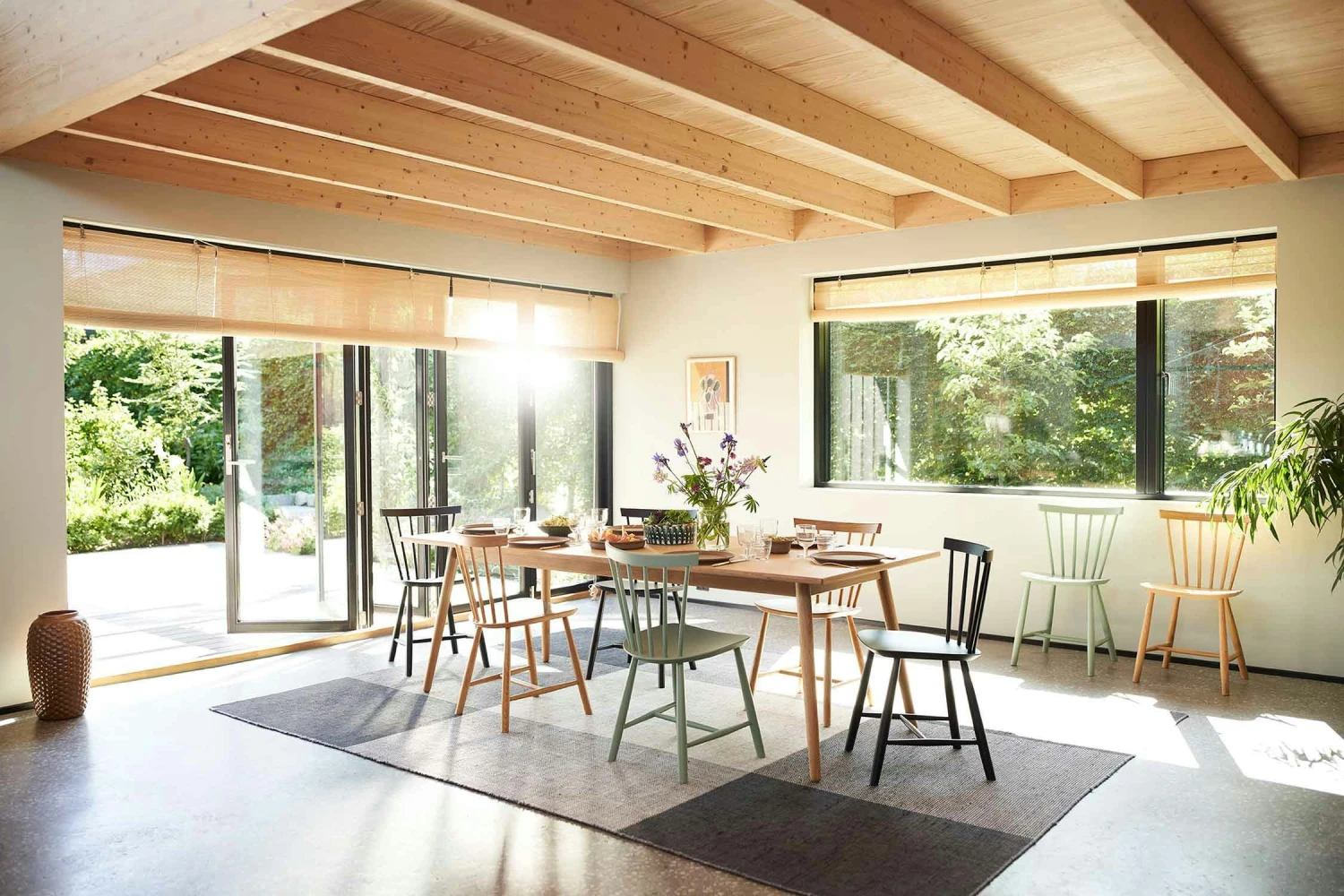 J46 Stuhl, Dusty Green 6 J46 Stuhl, Dusty Green – Bild 6