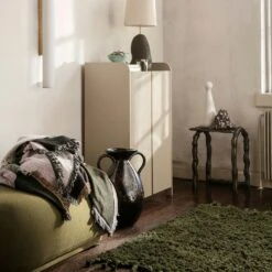 Ferm LIVING Amass Long Pile Teppich Olive 70x50 Cm 5 Ferm LIVING Amass Long Pile Teppich Olive 70x50 Cm -Royal Design Angebote Möbel Store ferm living amass long pile teppich olive 2