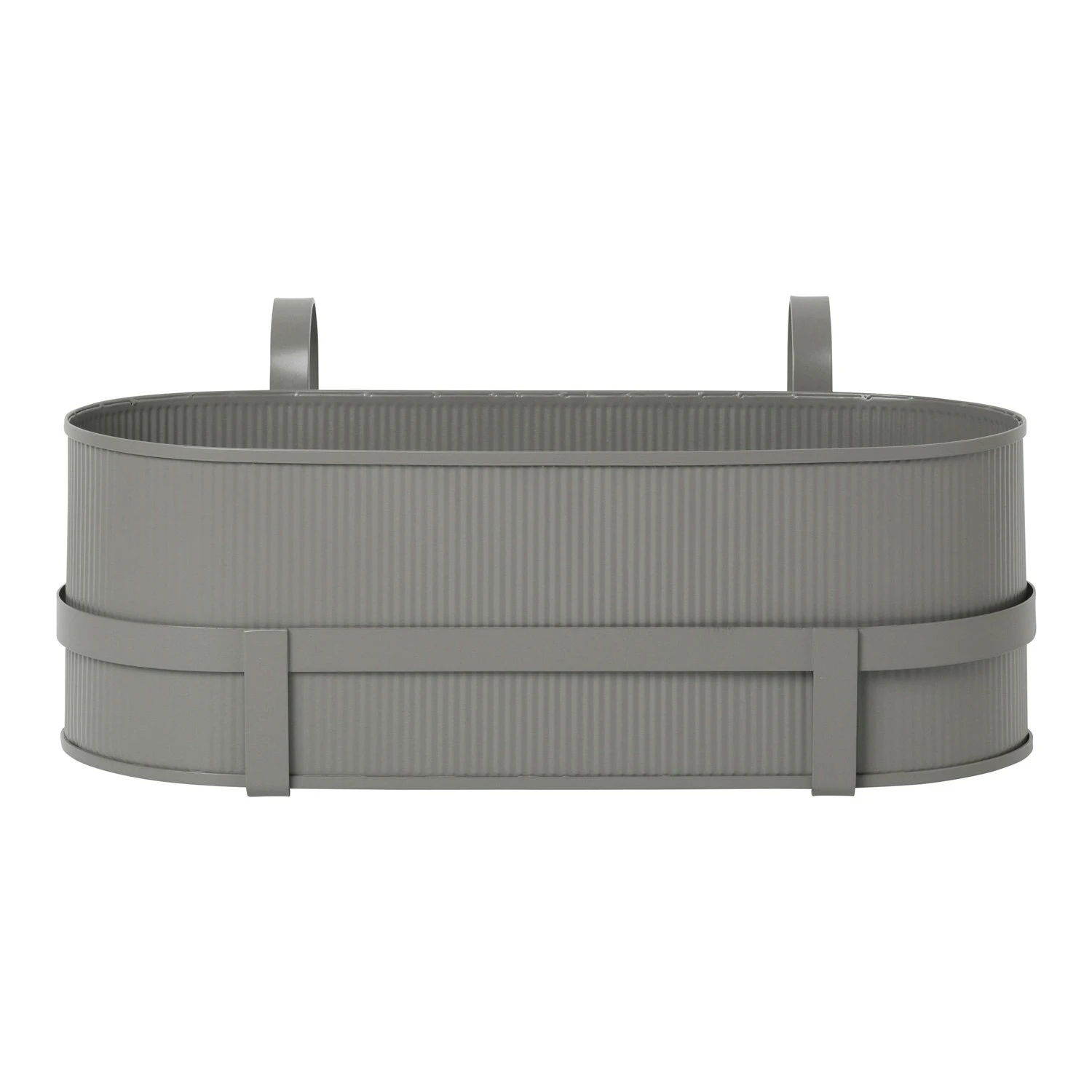 Ferm LIVING Bau Balcony Box, Warm Grey 1 Ferm LIVING Bau Balcony Box, Warm Grey