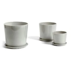 Royal Design Angebote Möbel Store -Royal Design Angebote Möbel Store hay pflanzentopfopf mit teller hellgrau 1