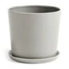 Hay Botanical Topf Mit Teller Hellgrau , 18 Cm