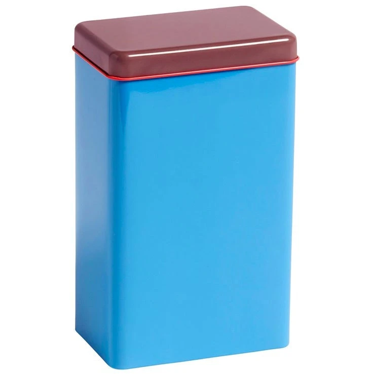 Hay Tin By Sowden Aufbewahrungsdose, Blau/Burgundy 1 Hay Tin By Sowden Aufbewahrungsdose, Blau/Burgundy