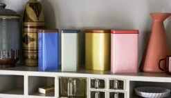 Hay Tin By Sowden Aufbewahrungsdose, Braun/Gelb -Royal Design Angebote Möbel Store hay tin by sowden aufbewahrungsdose 2 2