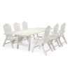 Bullerö Tischgarnitur 6 Sitzplätze, Weiß