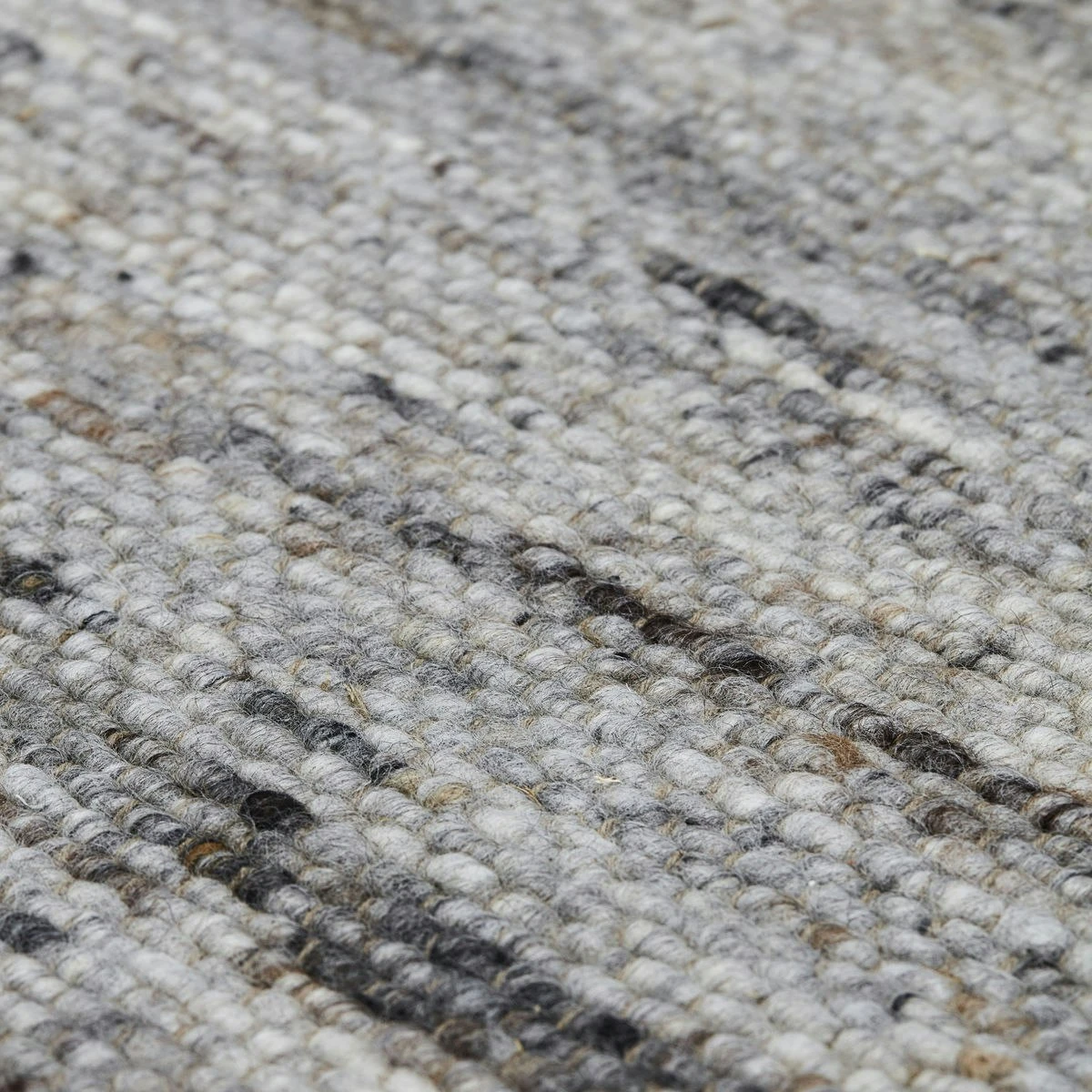 House Doctor Hafi Teppich Grau / Braun, 200x300 Cm 3 House Doctor Hafi Teppich Grau / Braun, 200x300 Cm – Bild 3