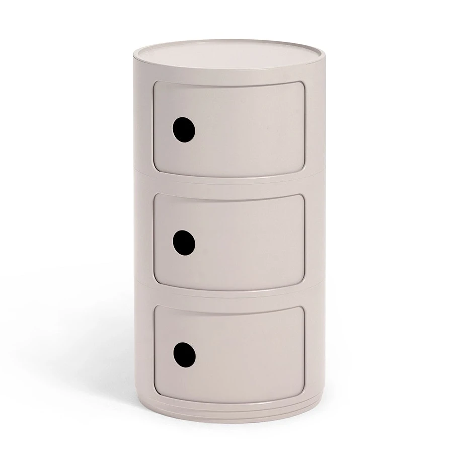 Kartell Componibili Bio Container, Creme 1 Kartell Componibili Bio Container, Creme