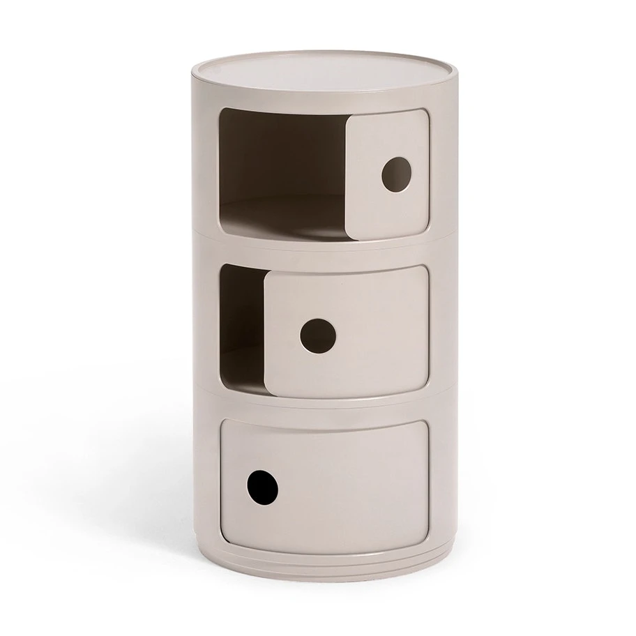 Kartell Componibili Bio Container, Creme 2 Kartell Componibili Bio Container, Creme – Bild 2