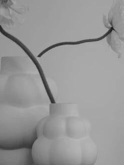 Balloon Grande Vase 42 Cm, Raw White -Royal Design Angebote Möbel Store louise roe balloon grande vase 42 cm 13