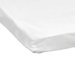 Mille Notti Pousada Percale Spannbetttuch Weiß, 90x200 Cm