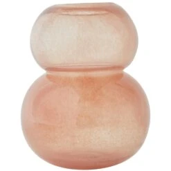 OYOY Lasi Vase Klein, Taupe
