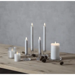 Star Trading Flamme LED Antike Kerze Weiß 2-er Set, 15 Cm -Royal Design Angebote Möbel Store star trading flamme led antike kerze wei 2 er set 9