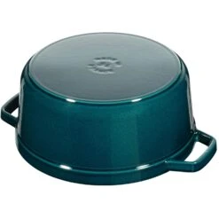 Staub Kokotte Rund 26 Cm 5,2 L, Benzinblau 7 Staub Kokotte Rund 26 Cm 5,2 L, Benzinblau -Royal Design Angebote Möbel Store staub la mer rund gryta 24 cm petroleum bla 38 l 8