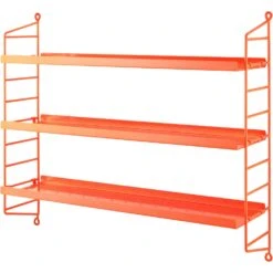 Royal Design Angebote Möbel Store 5 String Pocket Regal Metall, Neon