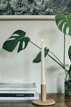 LED Stabkerze Nordic White 2,3x25,5 Cm, 2-er Set -Royal Design Angebote Möbel Store uyuni led stabkerze nordisch wei 23x25 cm 2 er set 3