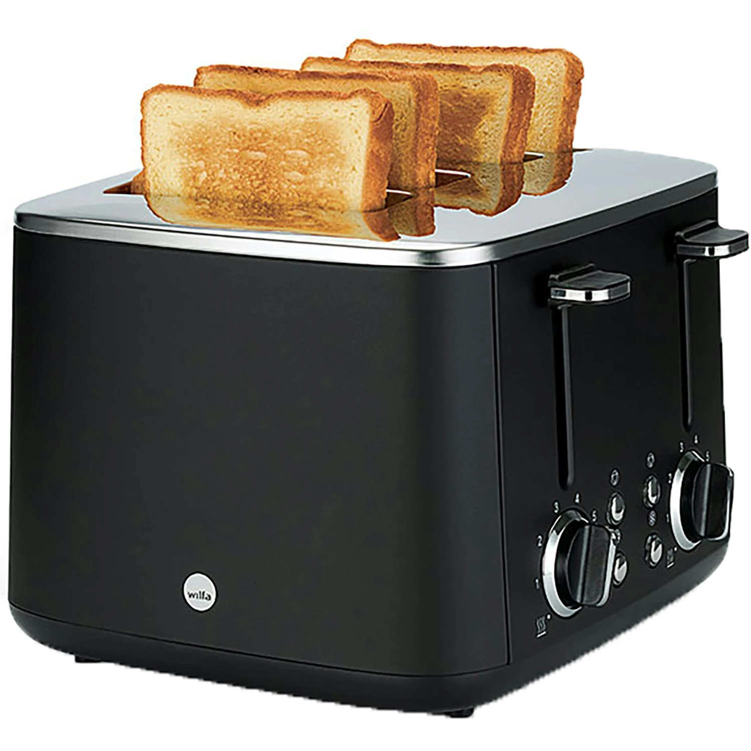Wilfa Family Toaster, Schwarz 2 Wilfa Family Toaster, Schwarz – Bild 2